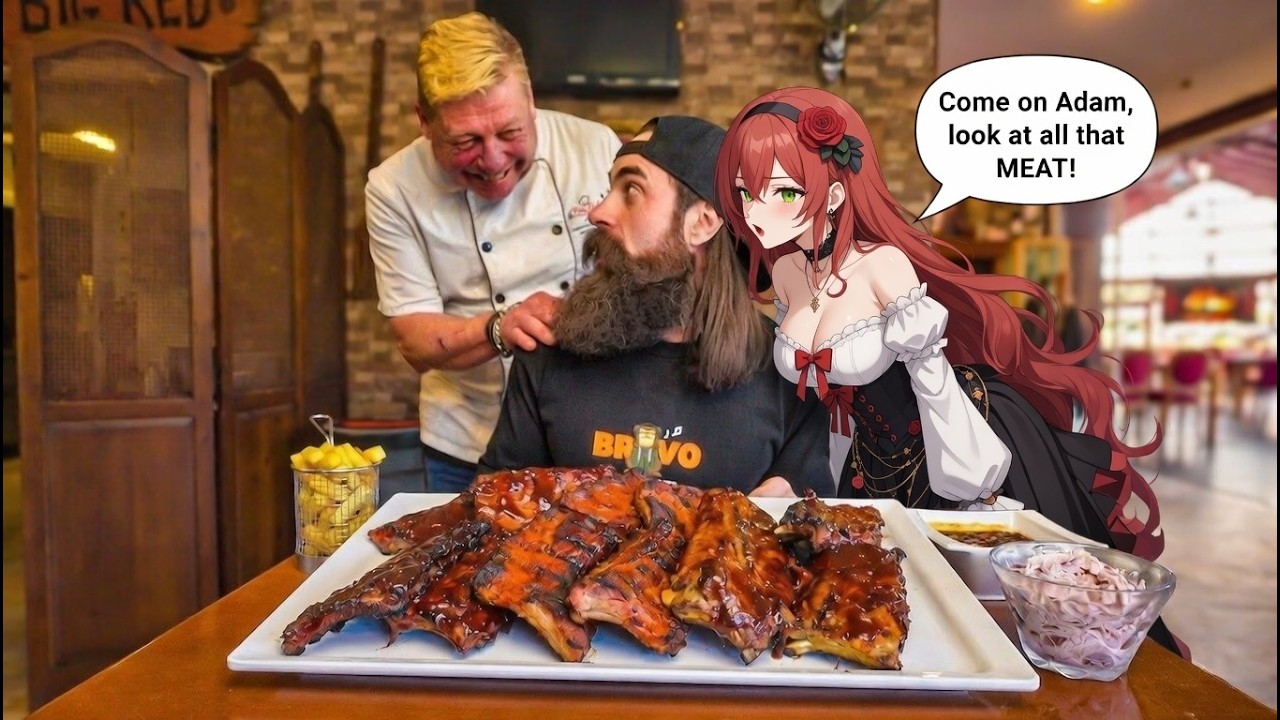 He truly is the would-be KING... of ribs || Beardmeatsfood react