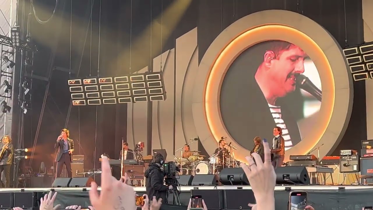 Why’d You Only Call Me When You’re High? - Arctic Monkeys. Live at Hillsborough Park. Sheffield