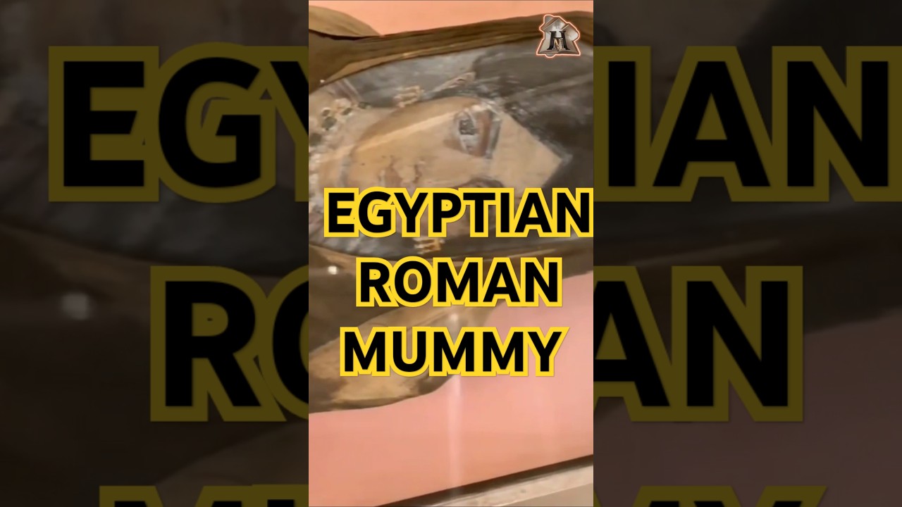 Egyptian-Roman Mummy #EgyptianRomanMummy #AncientEgypt #RomanEgypt