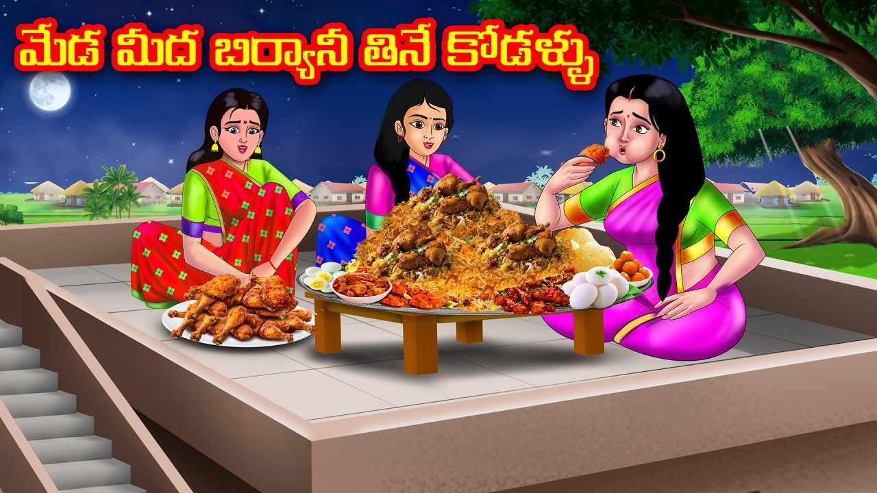 మేడ మీద బిర్యానీ తినే కోడళ్ళు | Atha vs Kodalu | Telugu stories | Telugu Kathalu