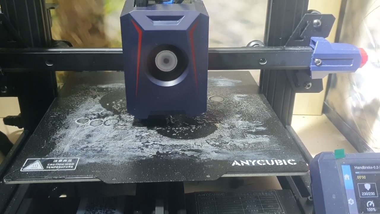 AnyCubic Kobra 2 Neo printing CF PETG