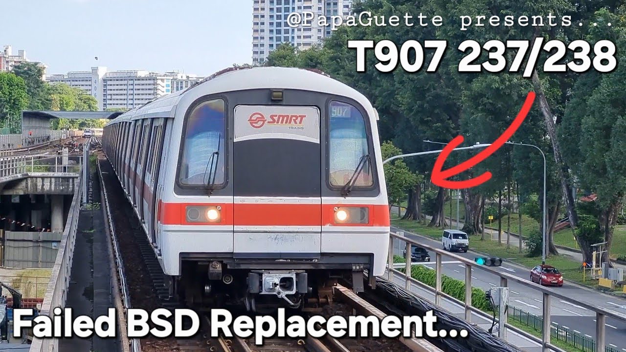 [Retired; Slow Pickup/Failed Replacement?] SIE C651 (237/238) from NS13 Yishun to NS9 Woodlands