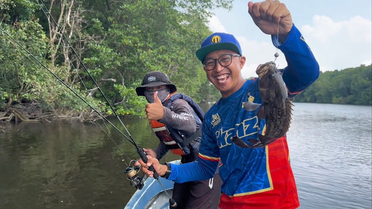 Memancing Pakai Unpan Udang! Malangnya...