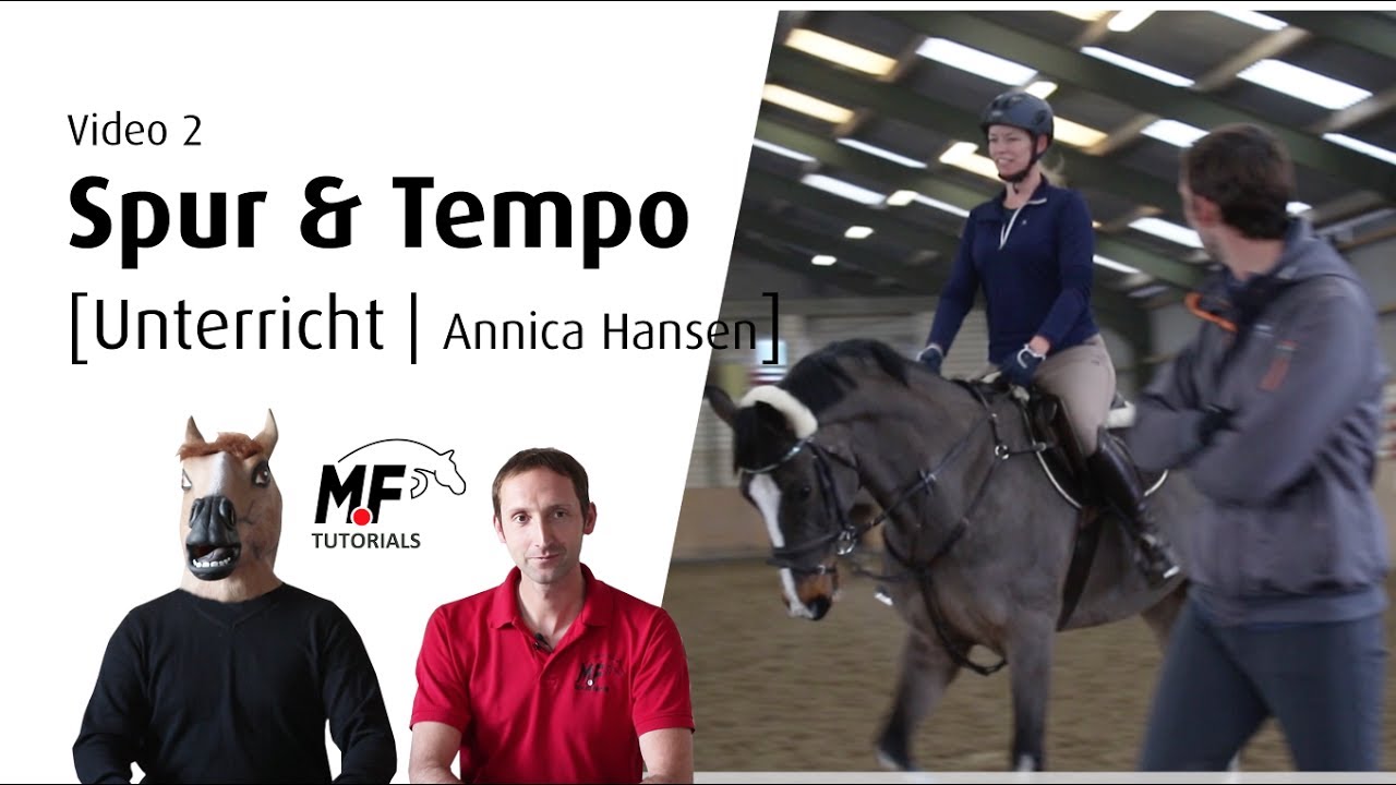 [2] Spur und Tempo Unterricht | mit Gastreiterin Annica Hansen