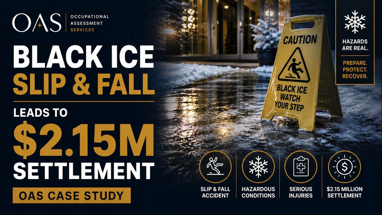 Black Ice Slip & Fall Leads to $2.15M Settlement | OAS Case Study