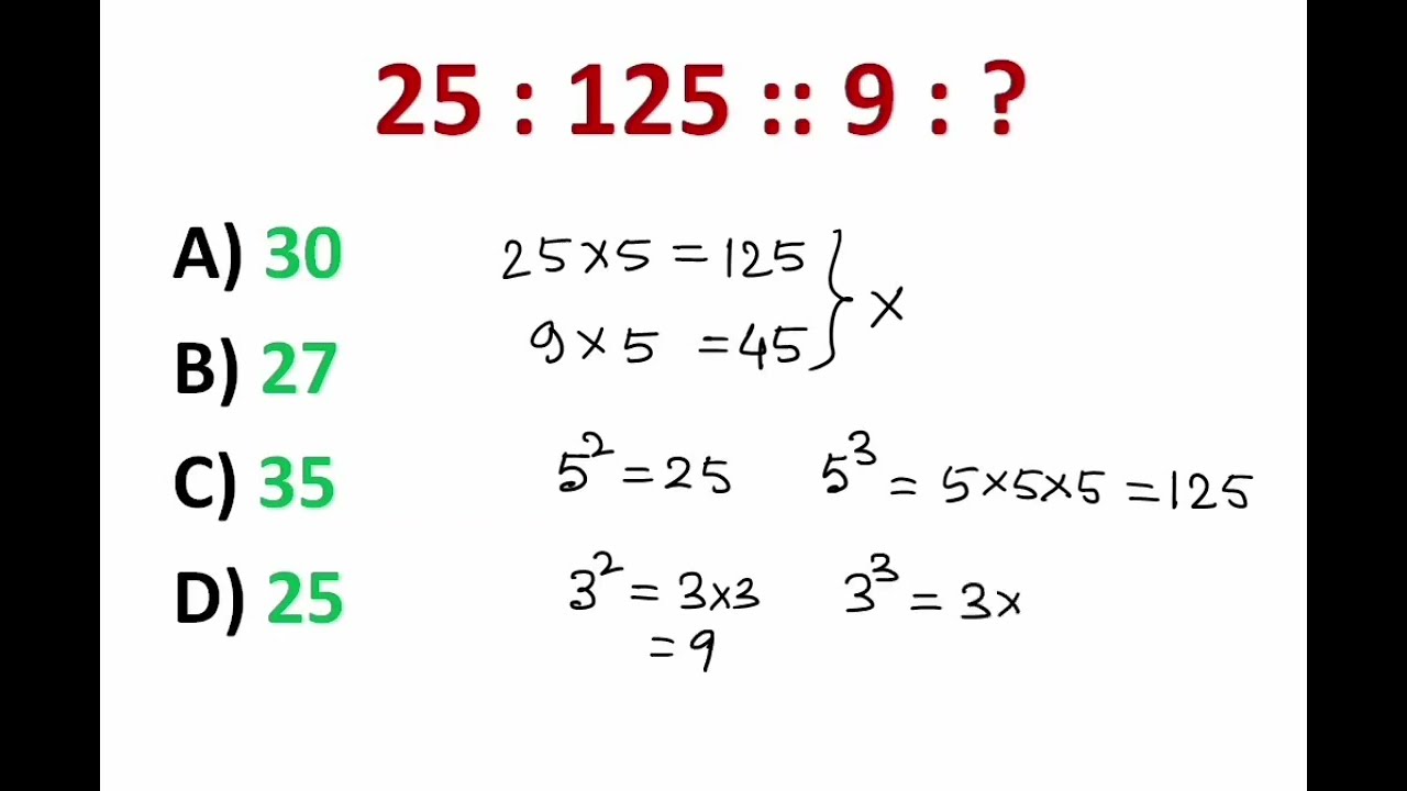 FIND THE MISSING NUMBER|™ REASONING|™ ANALOGY|™ SSC |™ NTPC |™ PSC |™ 