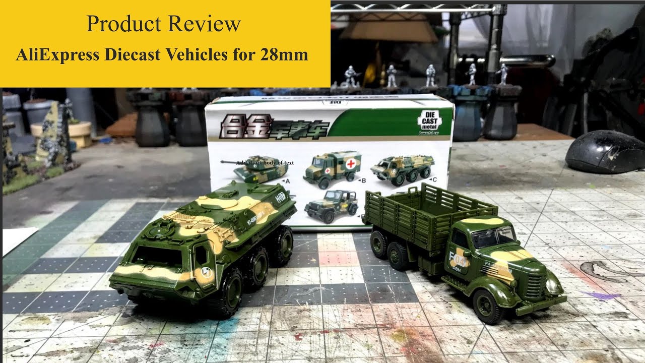 AliExpress 28mm Diecast Vehicles Review