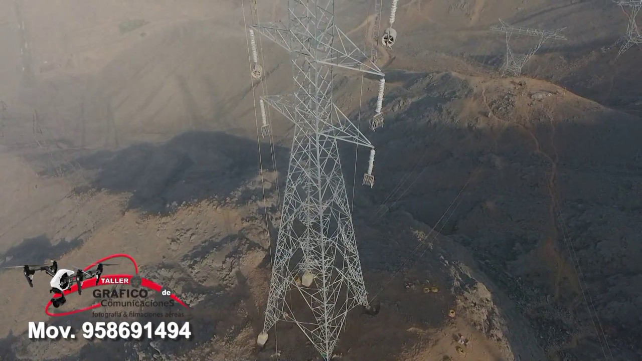 Proceso de Tendido de Nylon para Cables de Alta Tensión Carapongo - Chosica - Lima