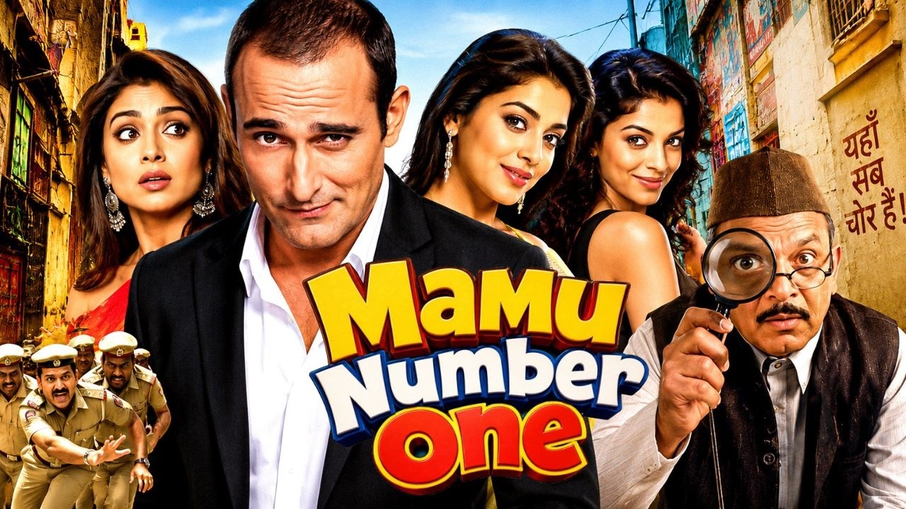 Mamu No. 1 - Full Movie 4K - Superhit Comedy Movie - Bollywood Movie - Akshaye - Gali Gali Chor Hai