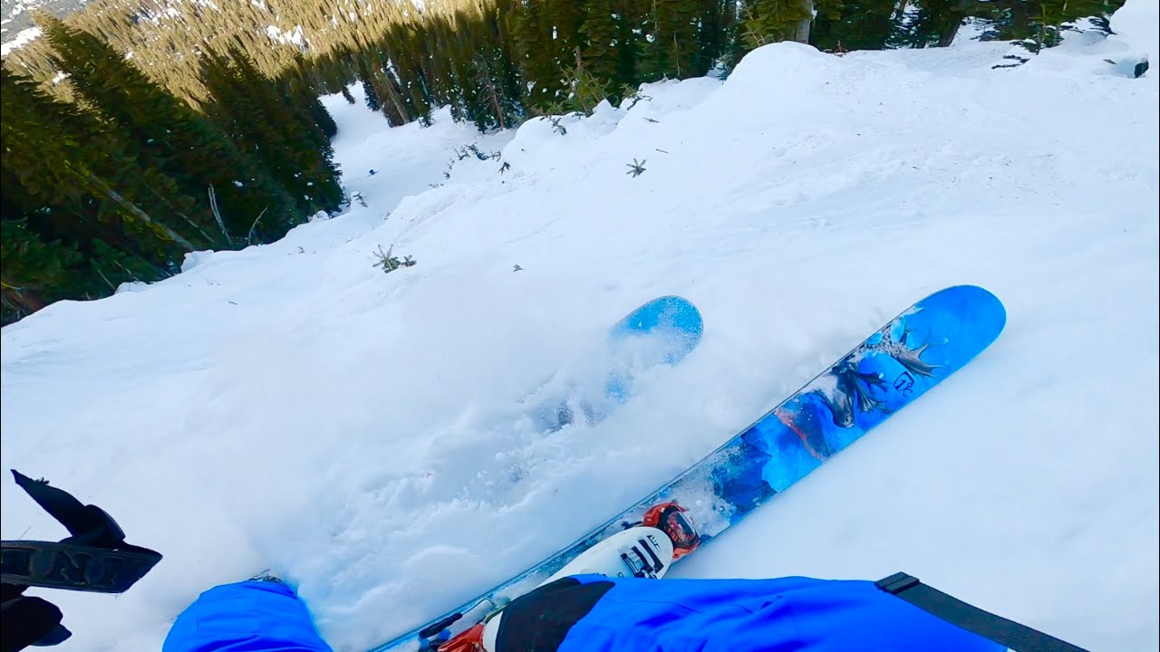 BRUNDAGE SKI RESORT: The Hard Way Down (top-bottom)