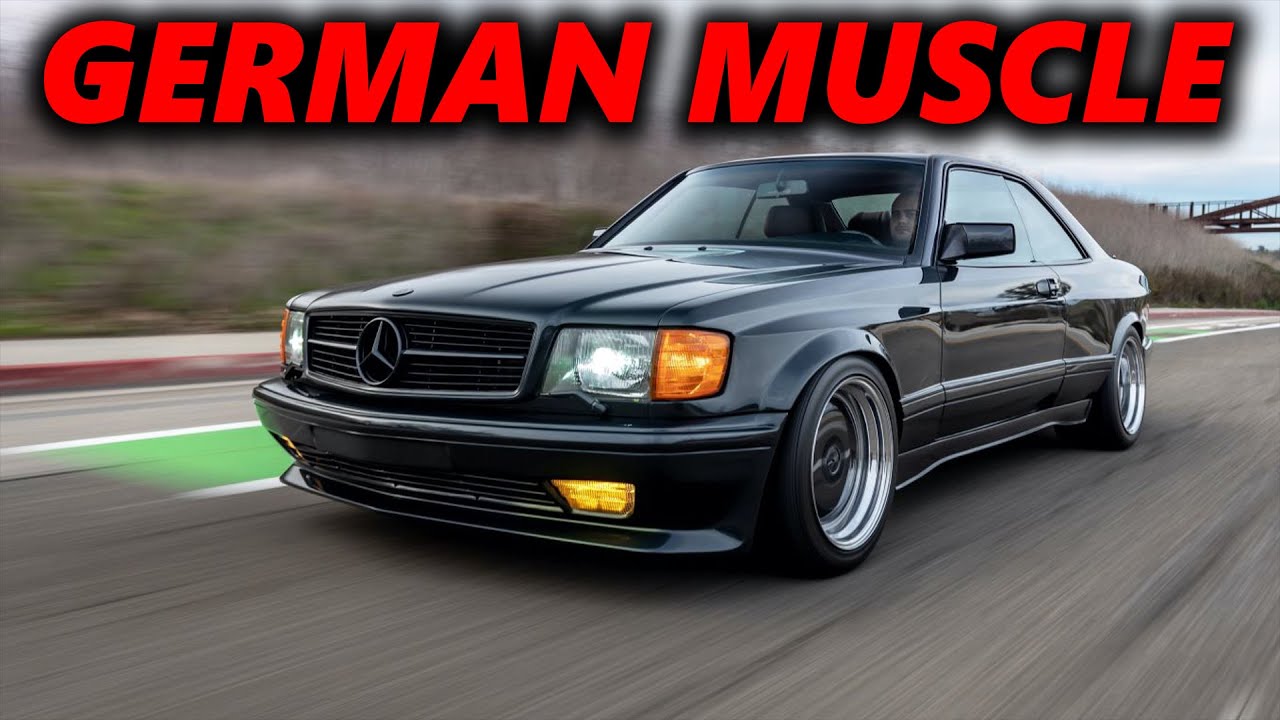 Это лучший немецкий маслкар 560 SEC AMG.