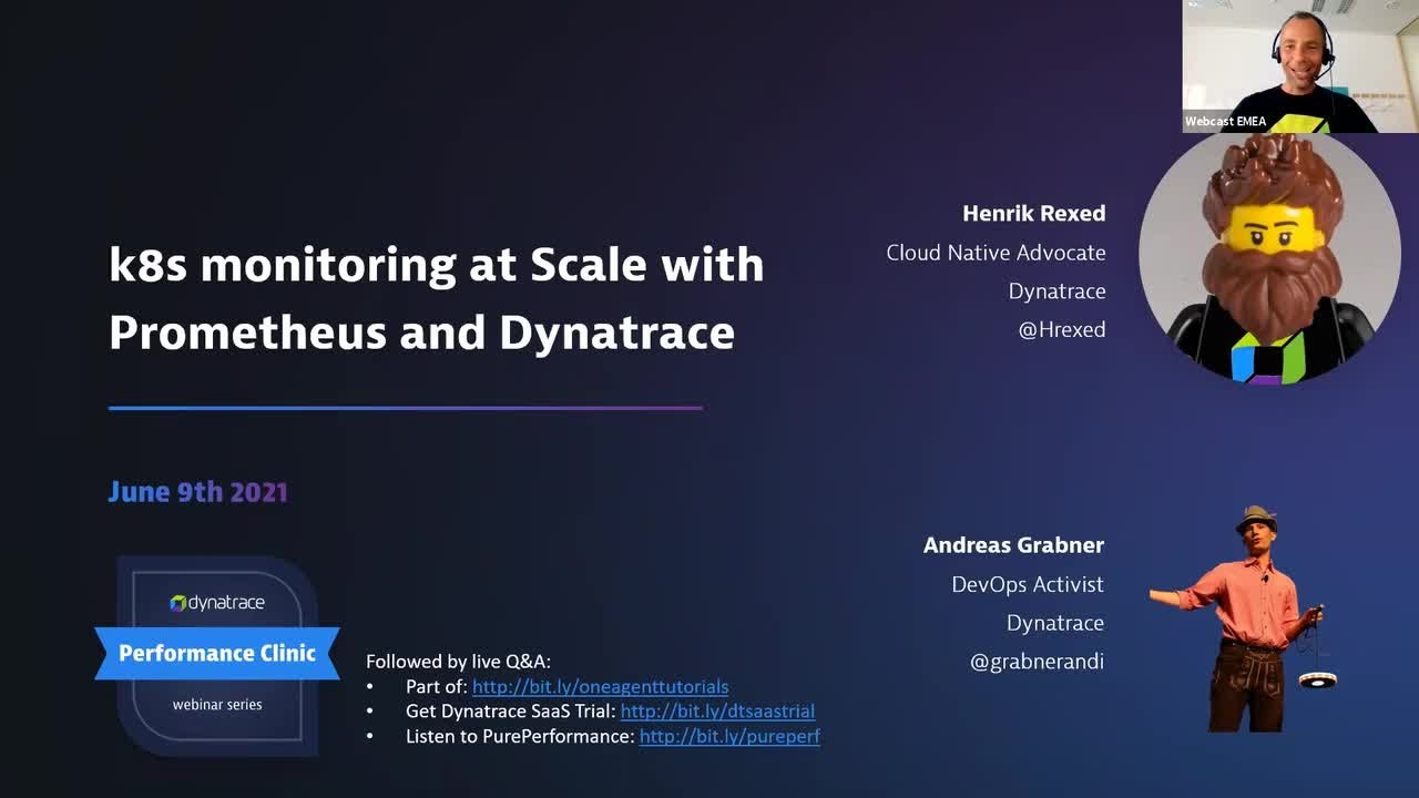 k8s monitoring at Scale with Prometheus and Dynatrace