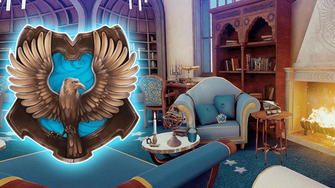 Ravenclaw Common Room [ASMR] ⚡ Harry Potter Ambience