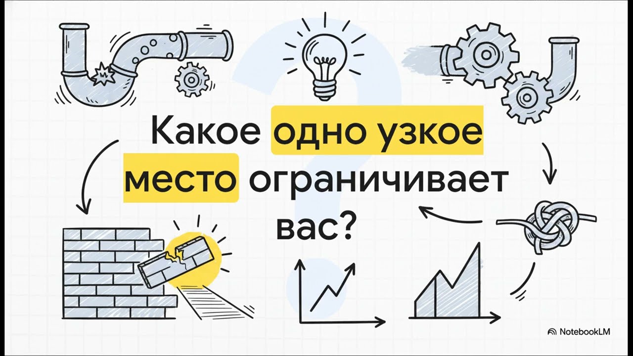 🎓Ментальные Модели 71 Узкие места  потенциал системы