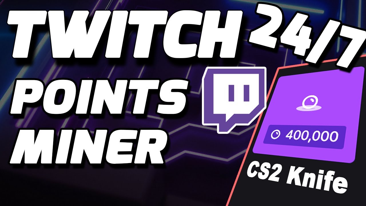 Twitch Channel Points Miner 24/7 with Render (Updated)