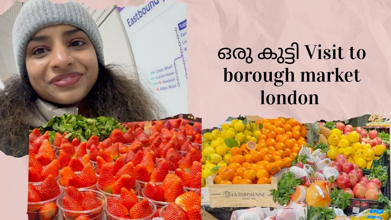 Passport Work Done! Quick Stop at Borough Market 🇬🇧 | Thodupuzhakari