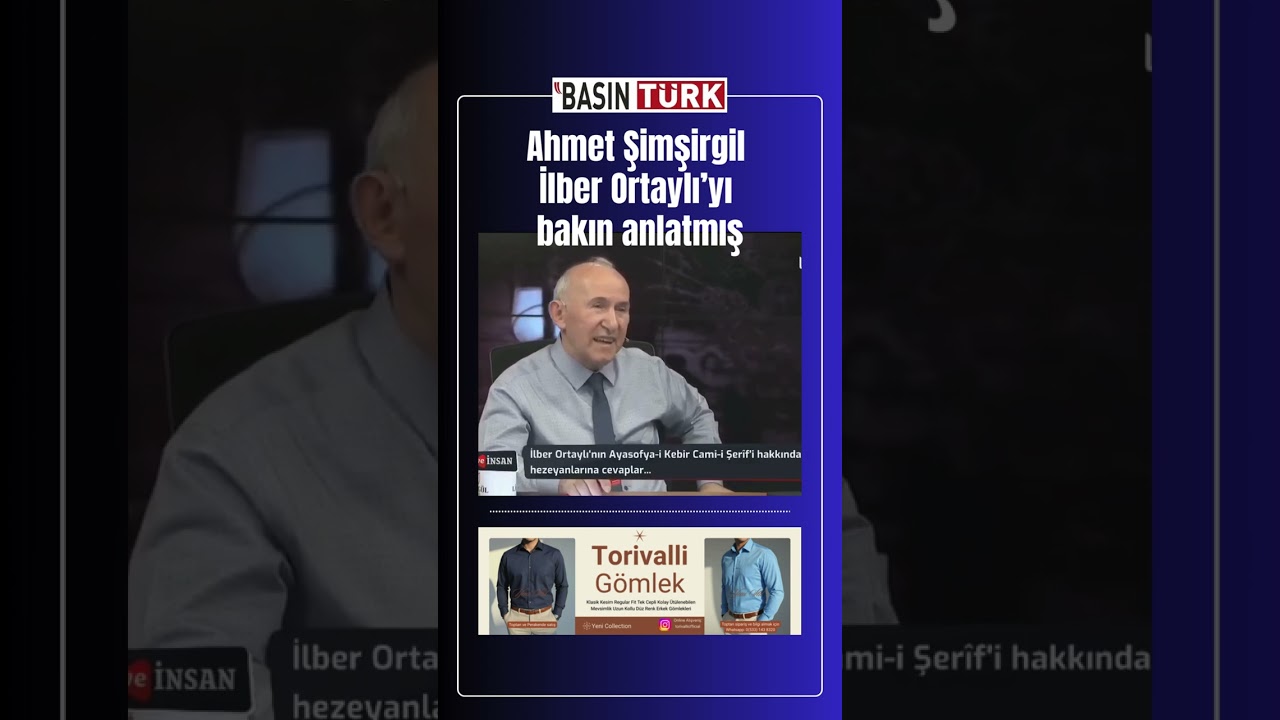 Profesör Doktor Ahmet Şimşirgil Hocamevkidaşı İlber Ortaylı'yı bakın nasıl anlatmıştı