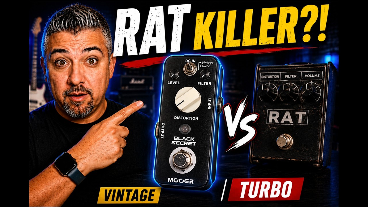 Mooer Black Secret - Vintage Distortion Pedal