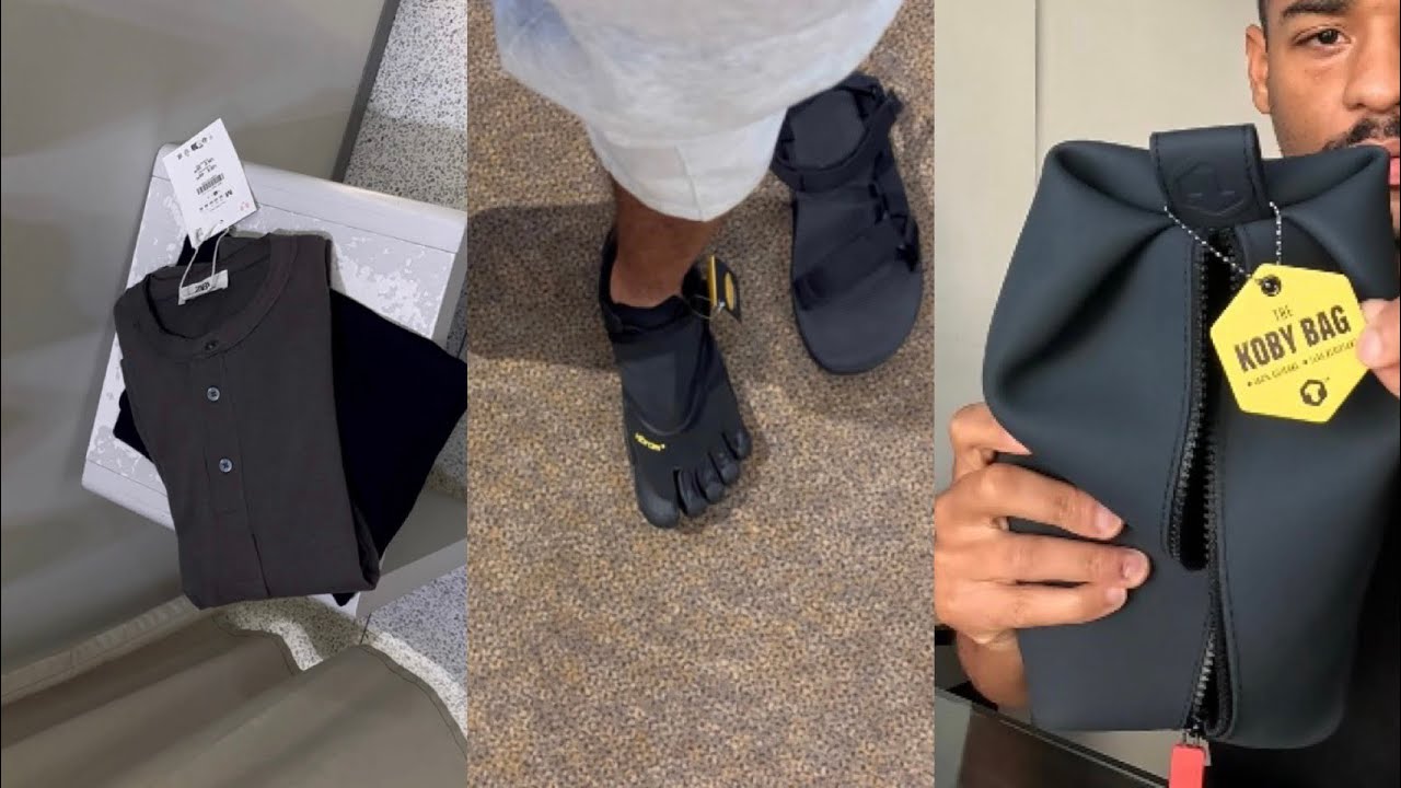 New Routine | Zara Pickup, Vibram FiveFingers & Tooletries Koby Dopp Bag