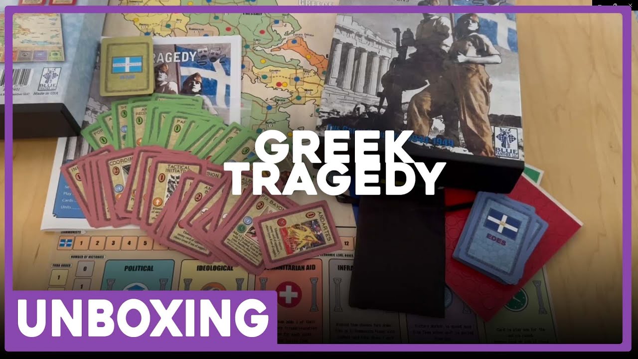 Unboxing | Greek Tragedy | Blue Panther LLC | The Players' Aid