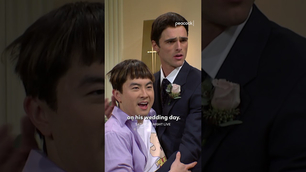 Garrett, you beautiful angel #JacobElordi #BowenYang #SNL #Shorts