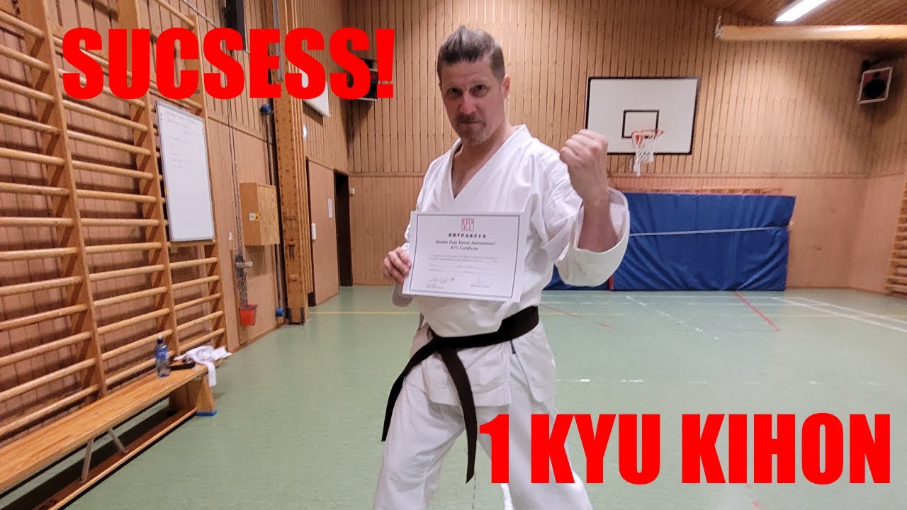 1st Kyu Grading - Kihon