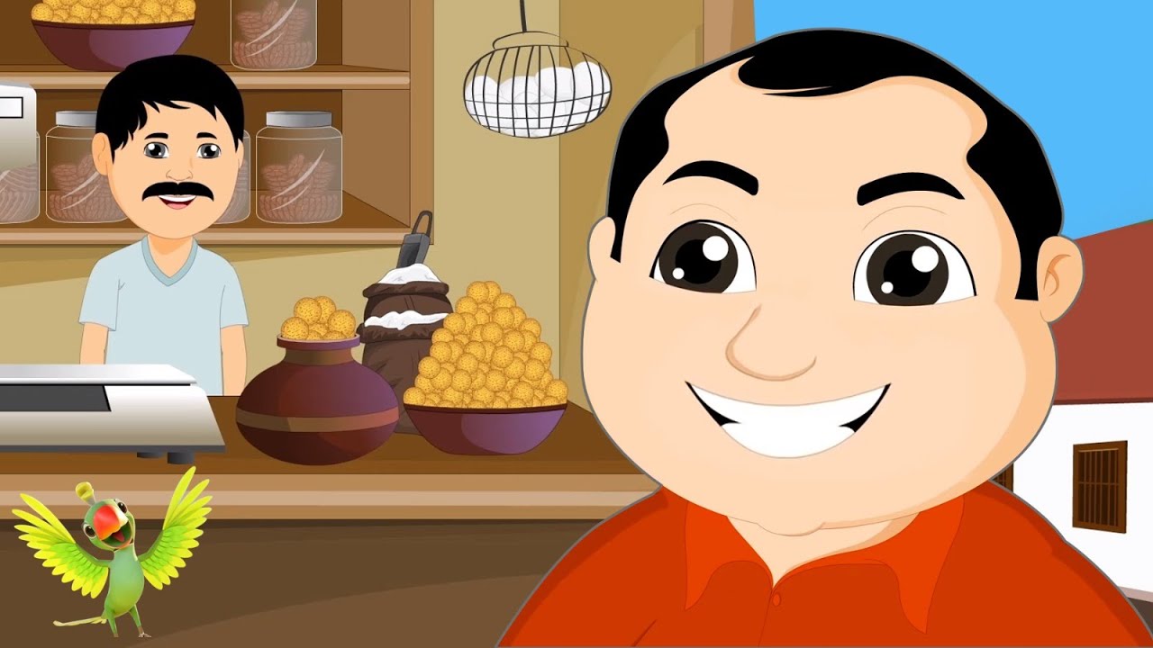 Lalaji Ladoo Laaye, लालाजी लड्डू लाये, Hindi Nursery Rhymes and Balgeet Songs for Kids