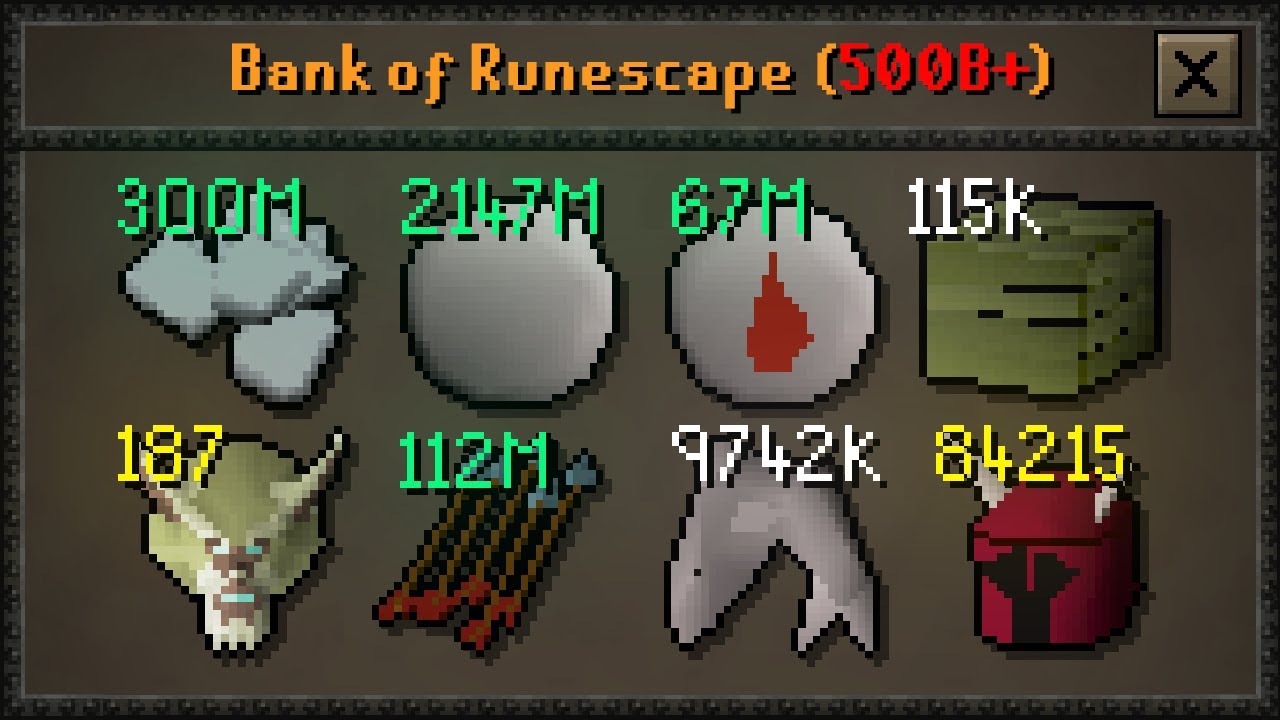Bug Abuser Dumps 500B+ into Runescape Economy