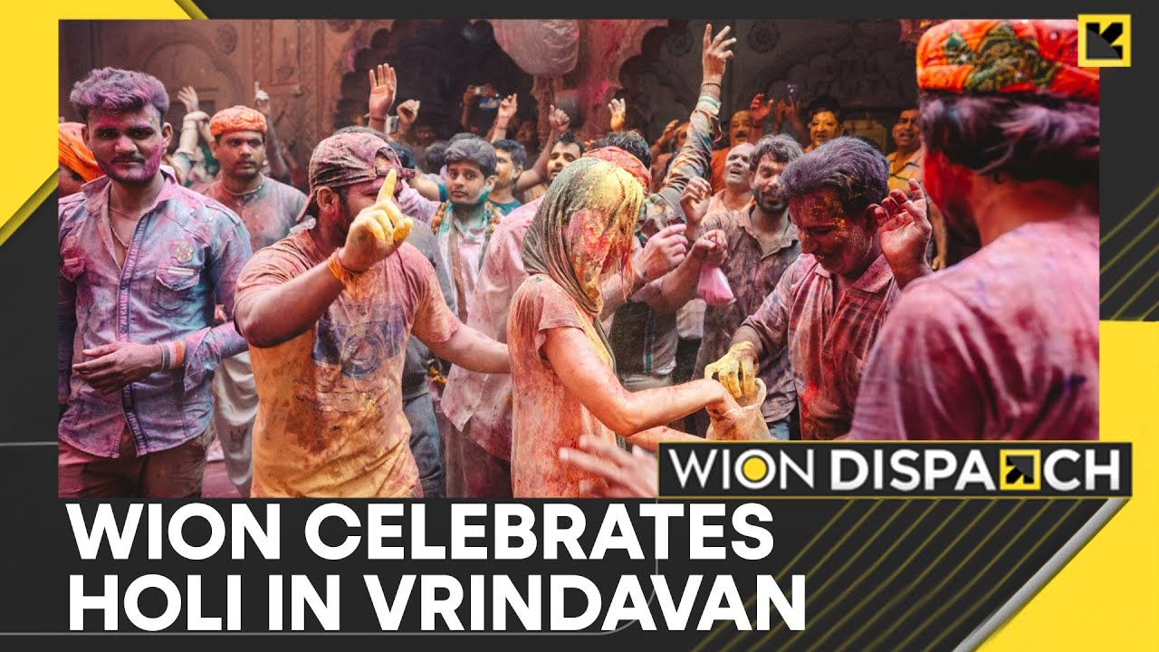 HOLI 2024: Holi celebration in Mathura and Vrindavan | WION Dispatch