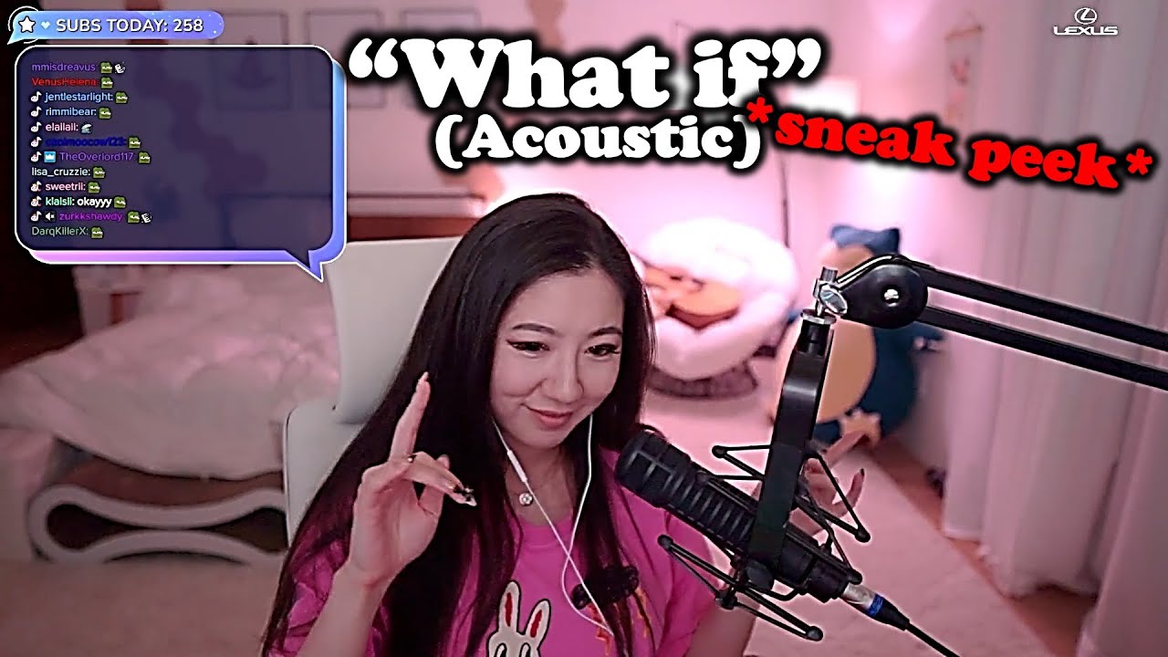 Fuslie reveals a sneak peak of 
