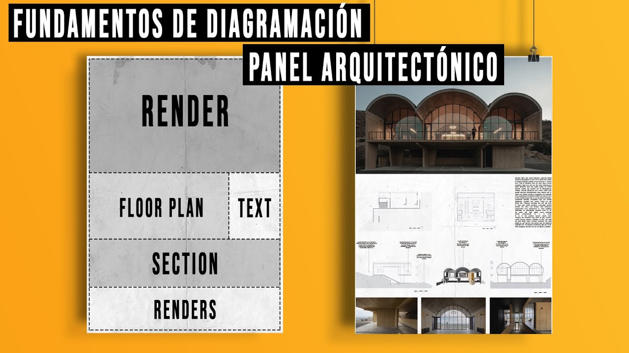 PANELES ARQUITECTÓNICOS en INDESIGN | PLANCHAS arquitectónicas