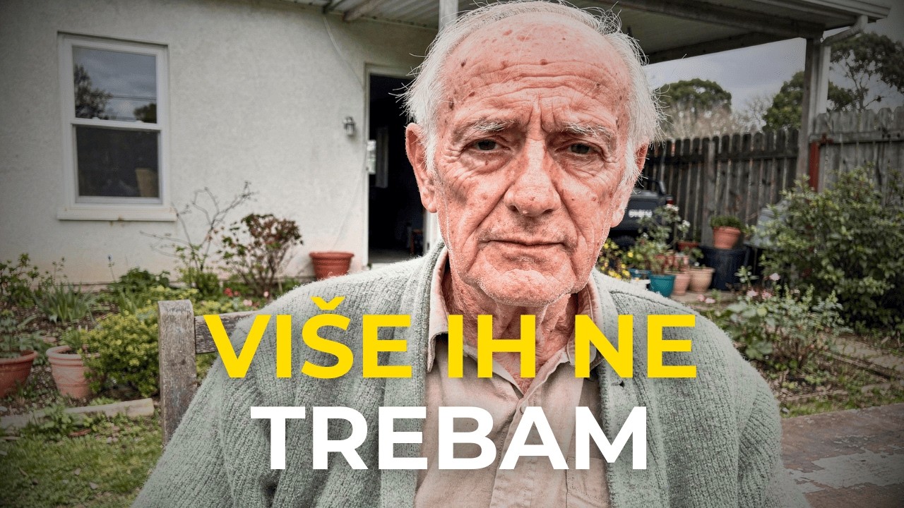 Imam 88 godina. Nevidljiv sam za svoju obitelj. Pogledajte kako sam sretan bez ikoga uz sebe.