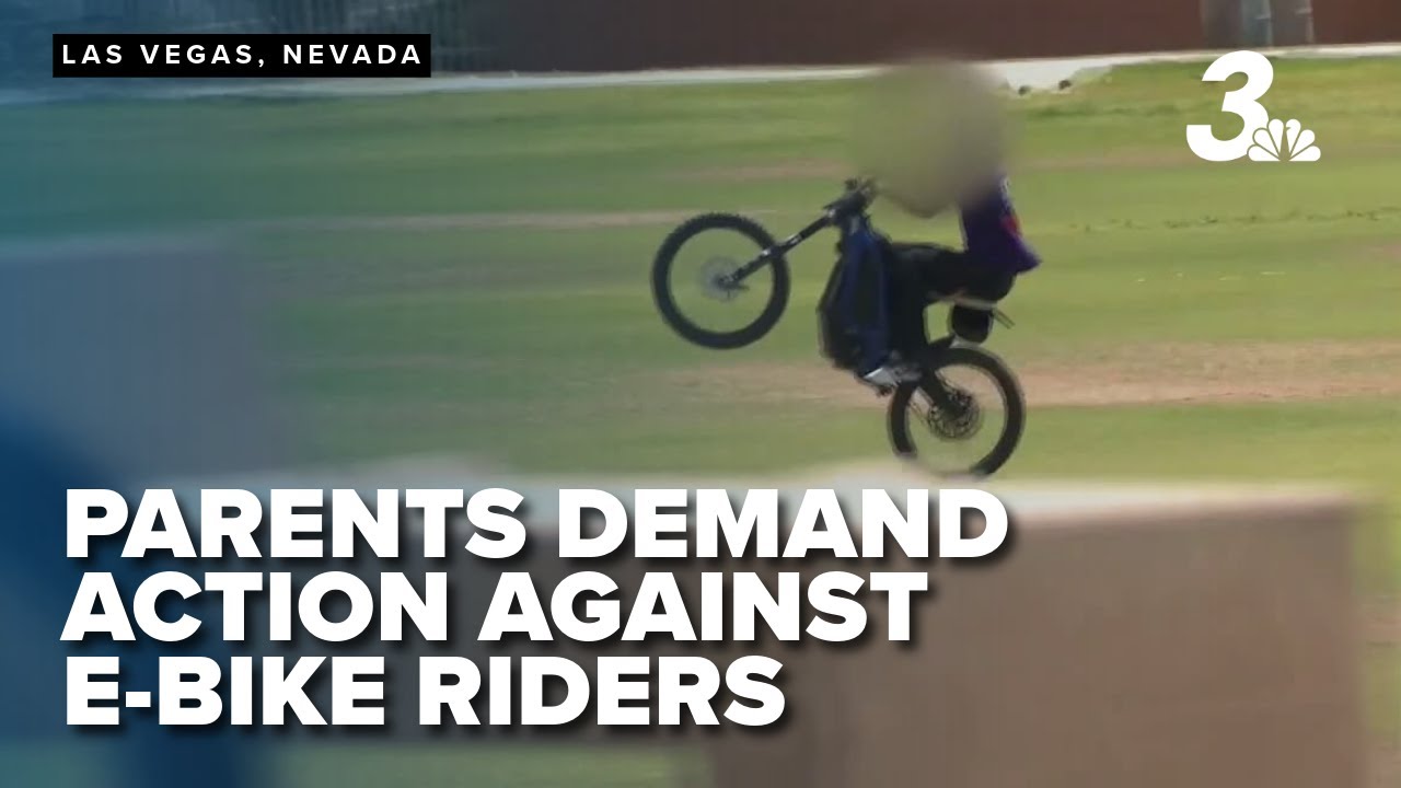 Parents demand action against reckless e-bike riders in Mountain's Edge park