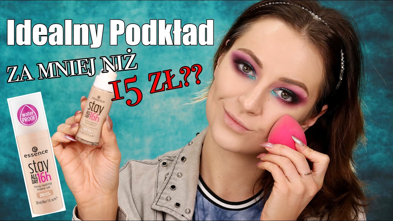 Idealny Podkład za 13zł?! Podkład Essence Stay All Day 16H Nowa Formuła  na + Czy -