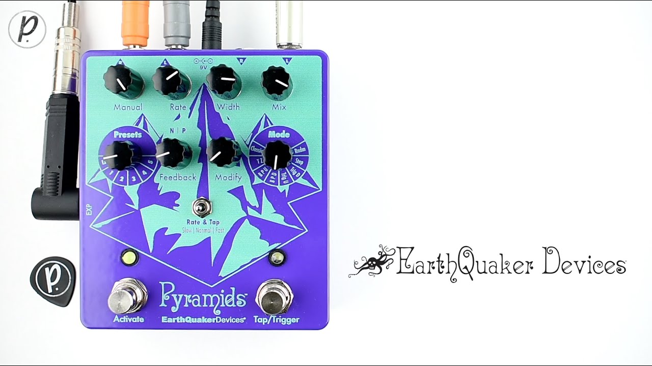 EarthQuaker Devices // Pyramids Flanger (Stereo Demo)