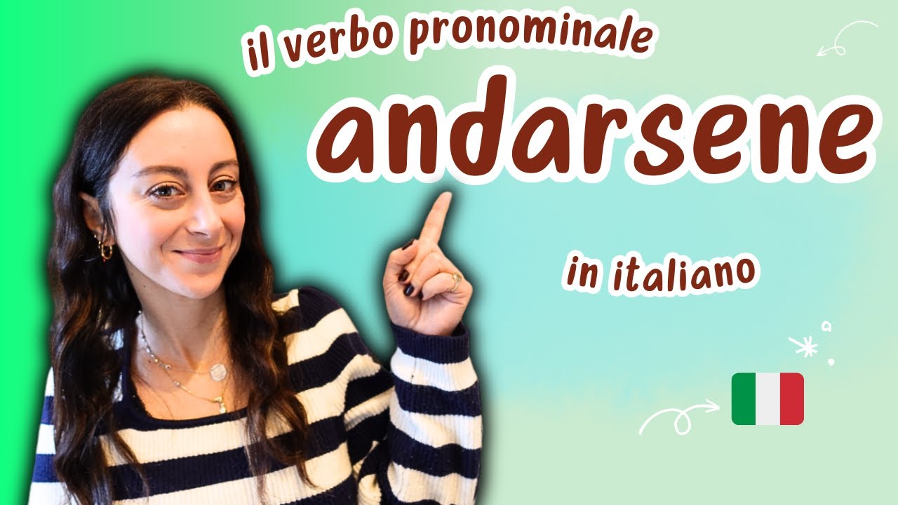 Me ne vado! How to use: il verbo pronominale ANDARSENE | Learn Italian