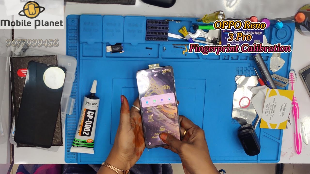 Oppo Reno 3 Pro🔥Fingerprint Calibration🔥100% Working ll 2025 #fingerprintcalibration #opposervice