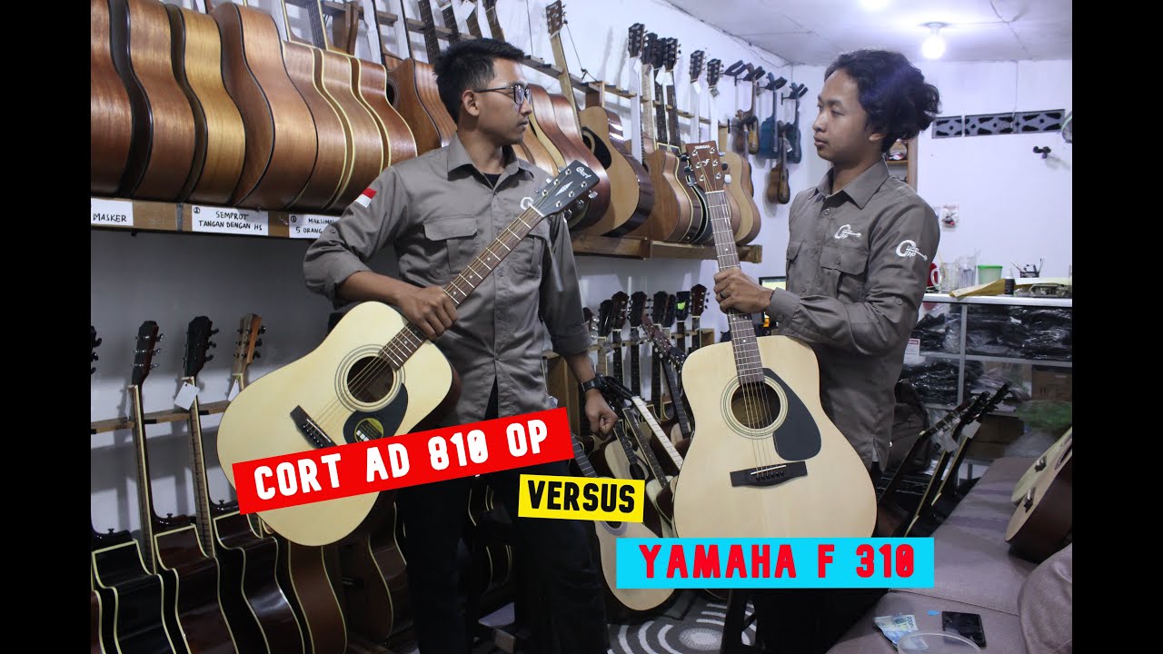 Yamaha f310 vs cort ad810 bagus mana?
