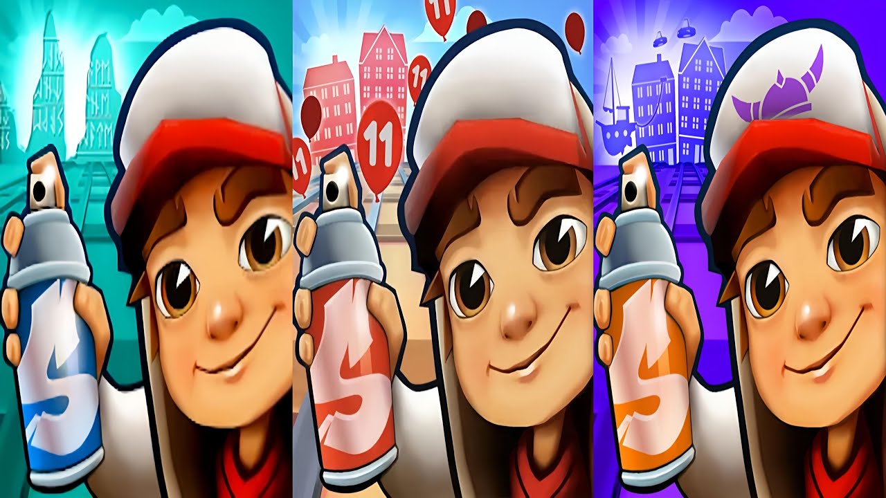 Subway Surfers : Copenhagen 2021 🆚 Copenhagen 2022 🆚 Copenhagen 2023