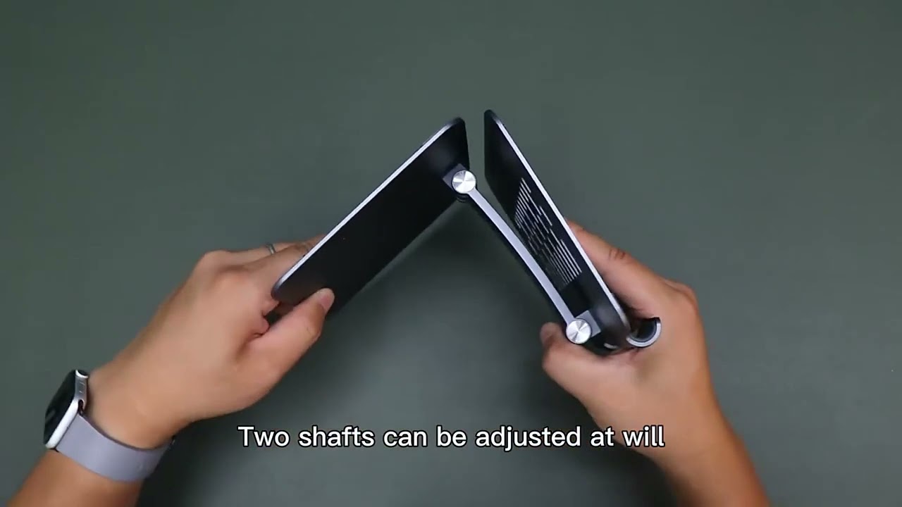 Hagibis Soporte de aluminio para tableta, accesorio plegable y ajustable para iPad Pro 9,7, 10,5, 12