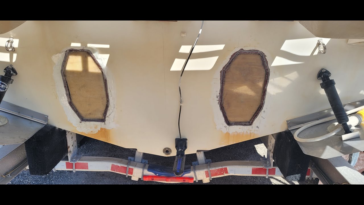 Regal Sterndrive to Outboard Conversion Project Part 1