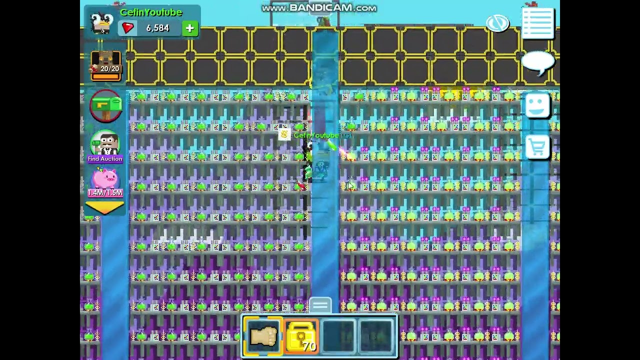 CefinYoutube Road to Full Farm ATM Machine In Growtopia Episode 03