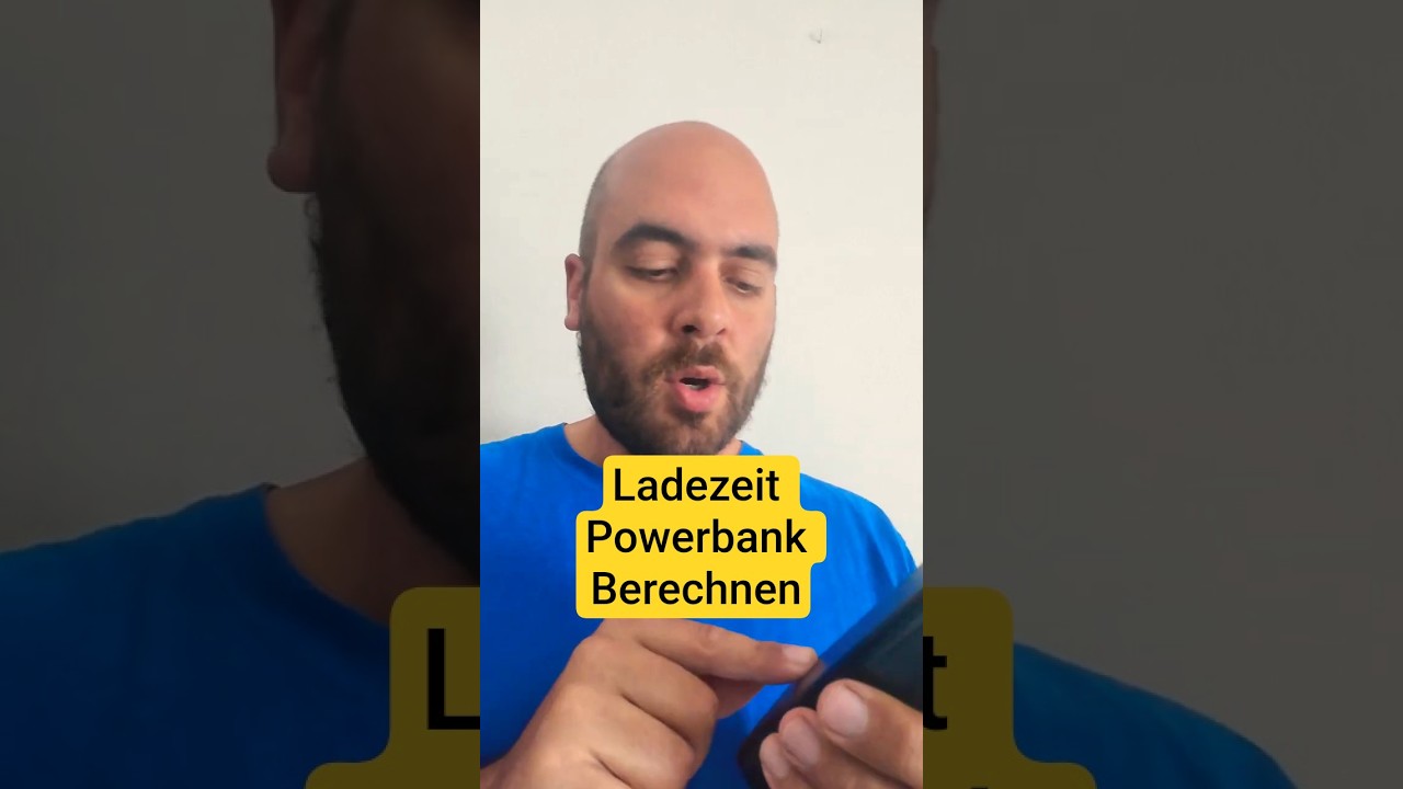 Ladezeit Handy oder Powerbank Berechnen | Physik Einfach Erkl&auml;rt #physik #nachhilfe #physikmitdiego