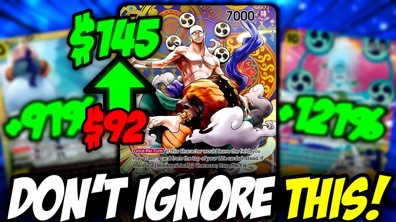 Почему цены на коллекционную карточную игру ONE PIECE взлетают до OP-15?