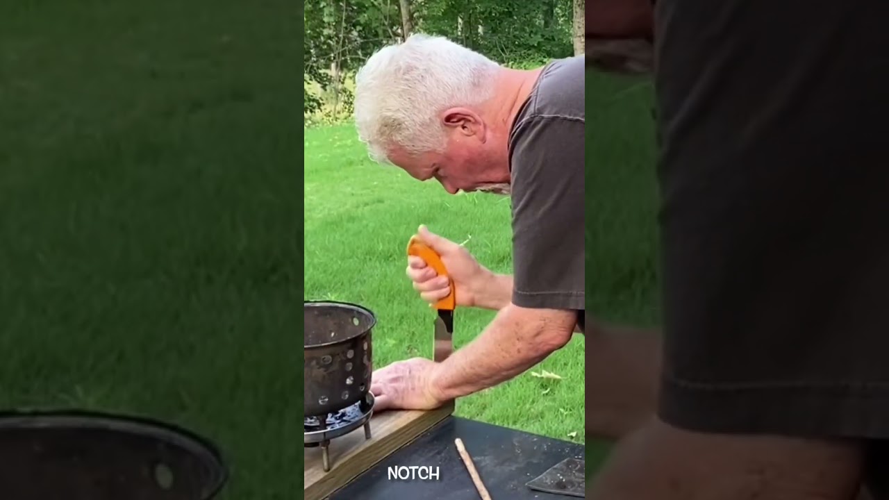 Hand Drill Friction Fire In 5 Minutes