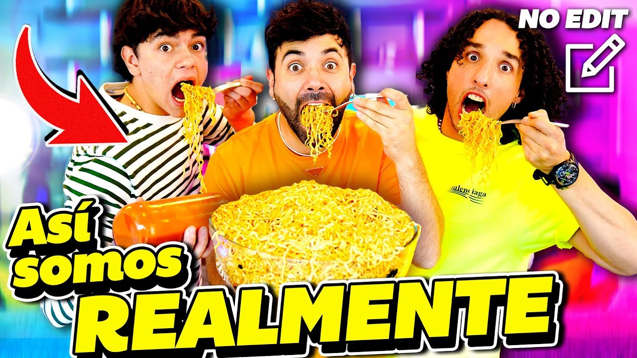 VIDEO SIN EDITAR | MEZCLAMOS TODAS LAS SOPAS DEL SUPERMERCADO , SIN CENSURA 🔥 RULÉS