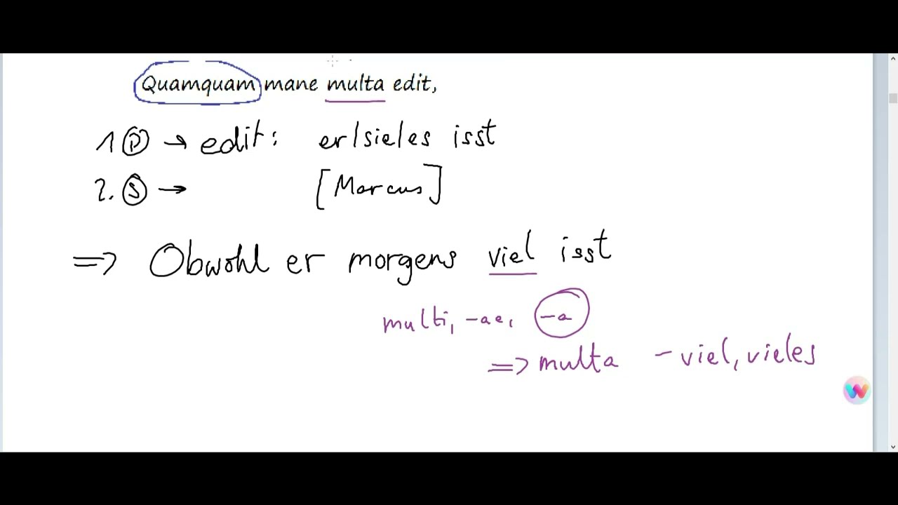 Latein - Schritt für Schritt! - 1.3: Gliedsätze und Übersetzungstechnik