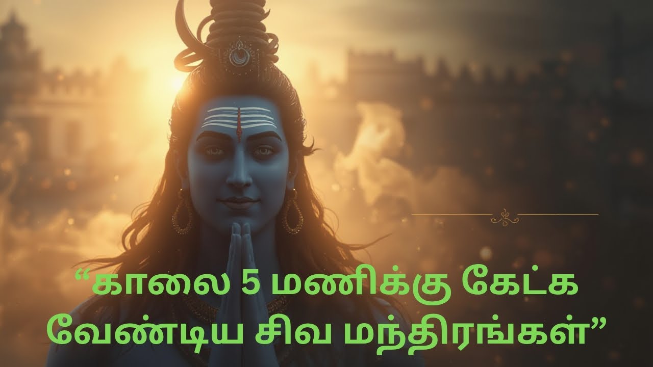 காலை நேர சிவ வழிபாடு | திருவாசகம் & சிவ மந்திரங்கள்🪔🛕🔔@ஆன்மீகத்தேன்துளிகள் 
