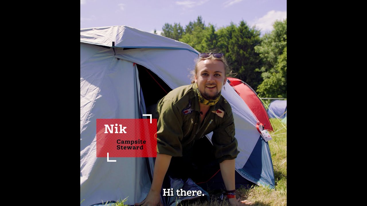A day in the life of Nik festival volunteering with Hotbox Events #festival #downloadfestival