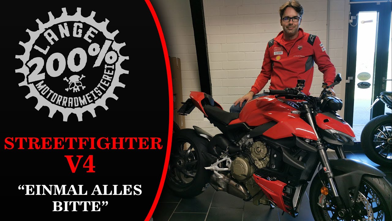Ducati Streetfighter V4 ??? Carbon? Pulver? Keramik? ... mit ALLES bitte !!!